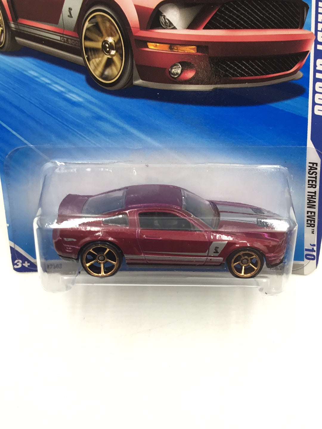 2010 Hot Wheels #136 2007 Ford Shelby Gt500 JJ7