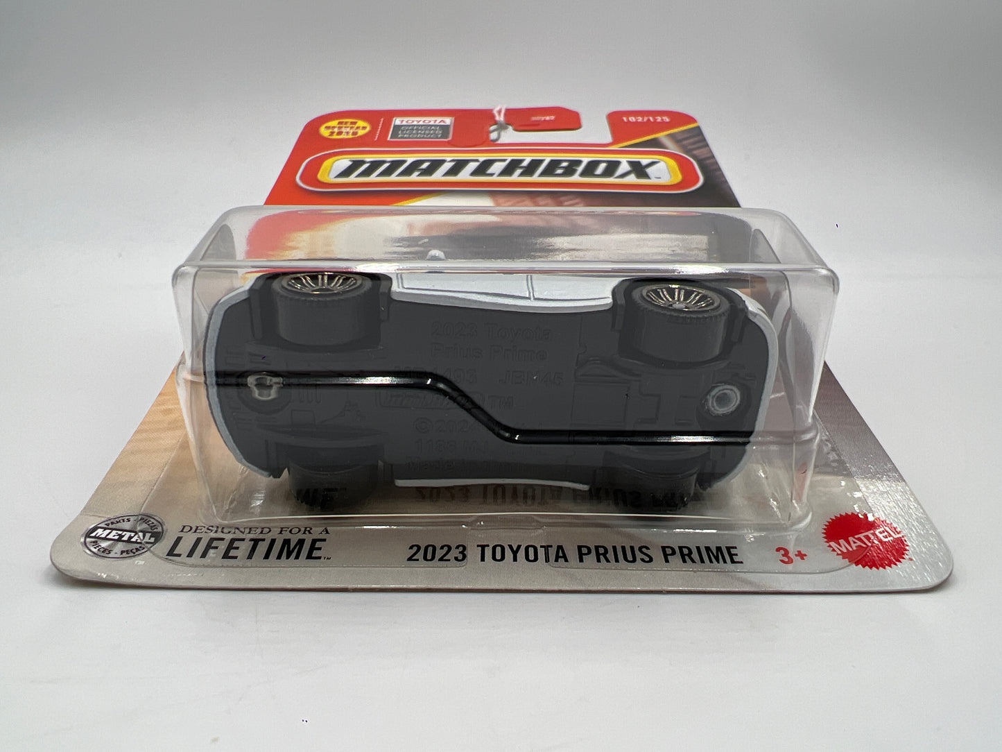 2025 Matchbox #102 2023 Toyota Prius Prime White 213O