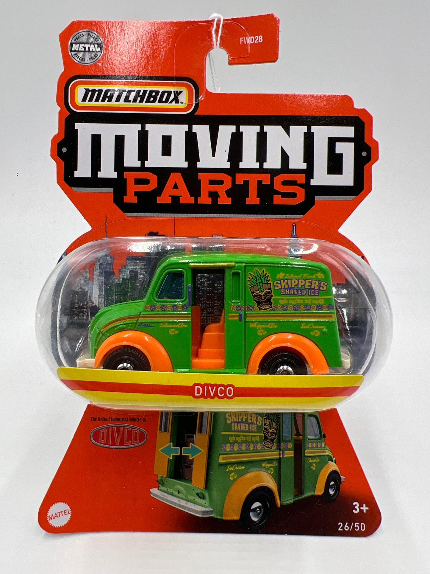 Matchbox Moving Parts #26 Divco Green 168L