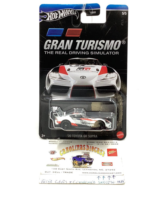 2024 Hot Wheels Gran Turismo 5/5 20 Toyota GR Supra 154D