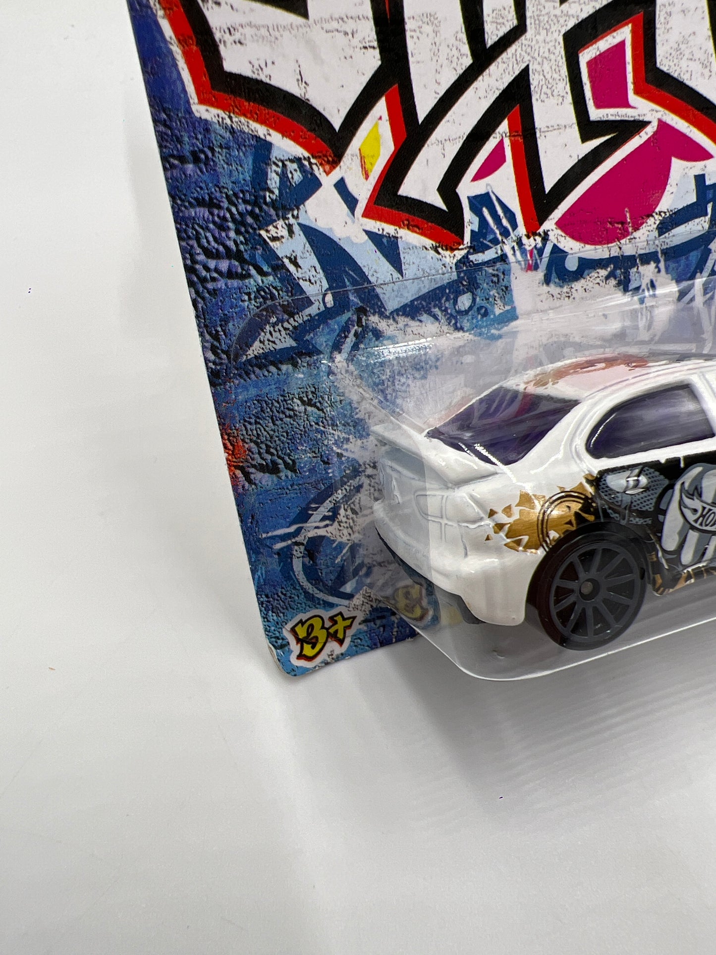 2013 Hot Wheels Jukebox Hip Hop #30 2008 Lancer Evolution White SR