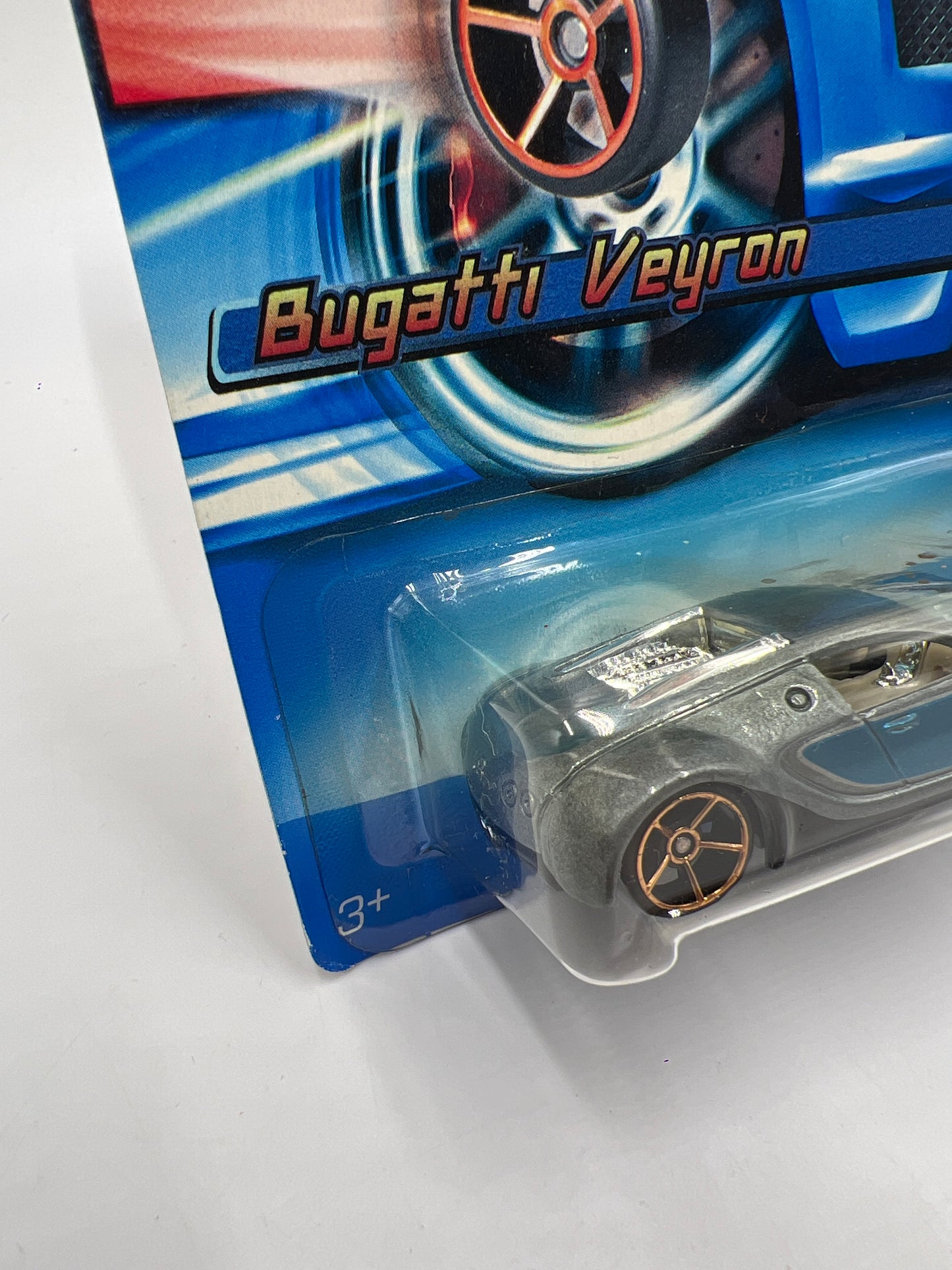 2006 Hot Wheels Faster Than Ever #144 Bugatti Veyron Silver FTE