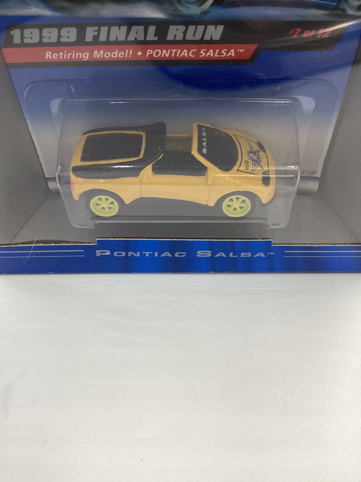 1999 Hot Wheels Final Run #7 Pontiac Salsa NN10