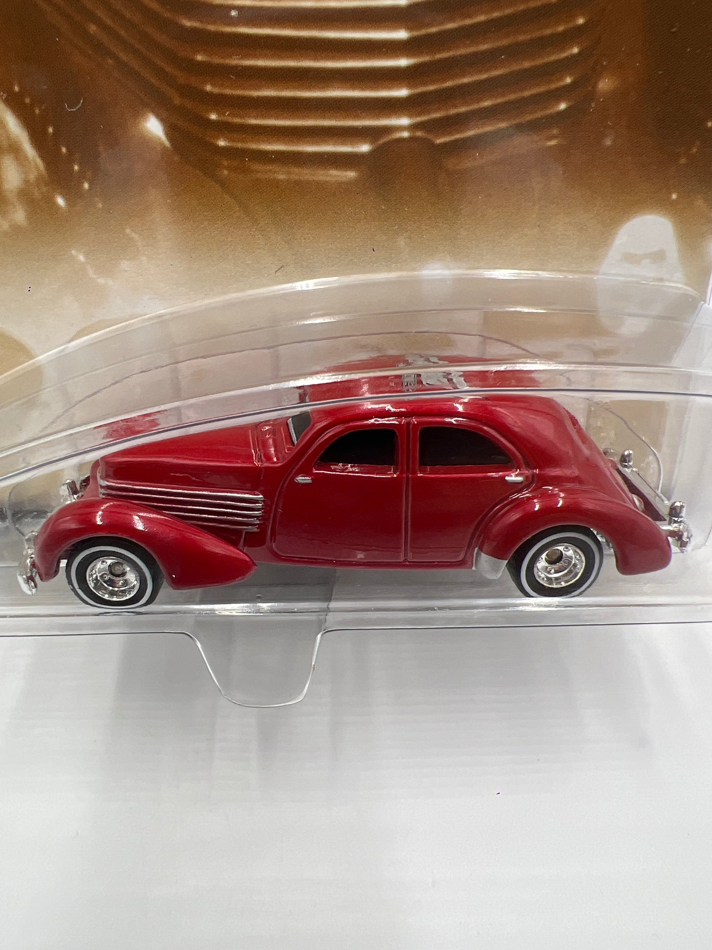 2002 Hot Wheels Auto Milestones 1937 810 Cord Red SR
