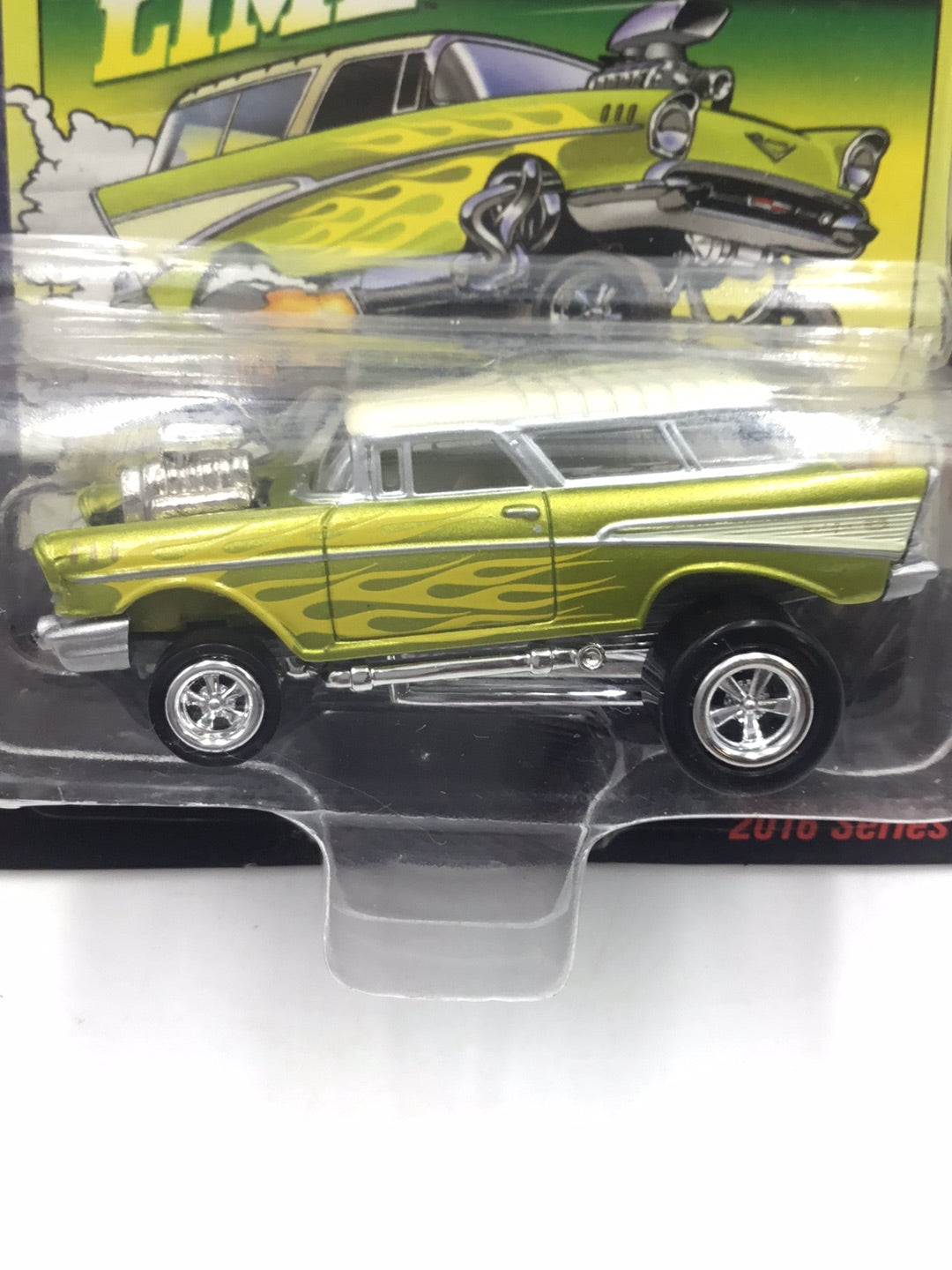 Johnny lightning zingers 1957 Chevy Nomad Lime MM5