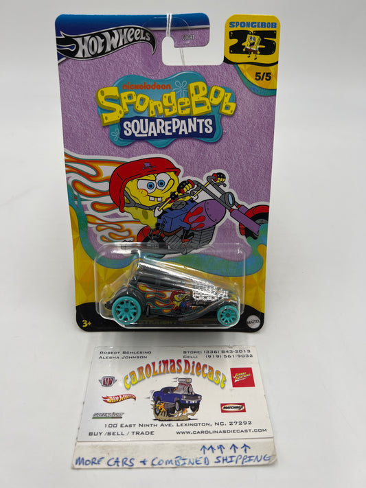 2024 Hot Wheels SpongeBob SquarePants #5 Straight Pipes Gray 113B