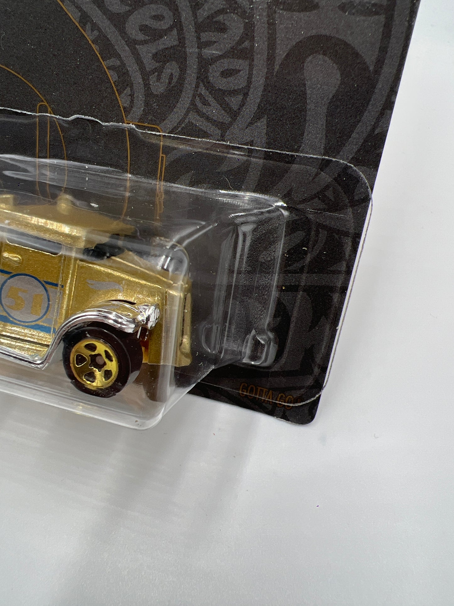 Hot Wheels 51 Anniversary Series Gotta Go Chase Gold