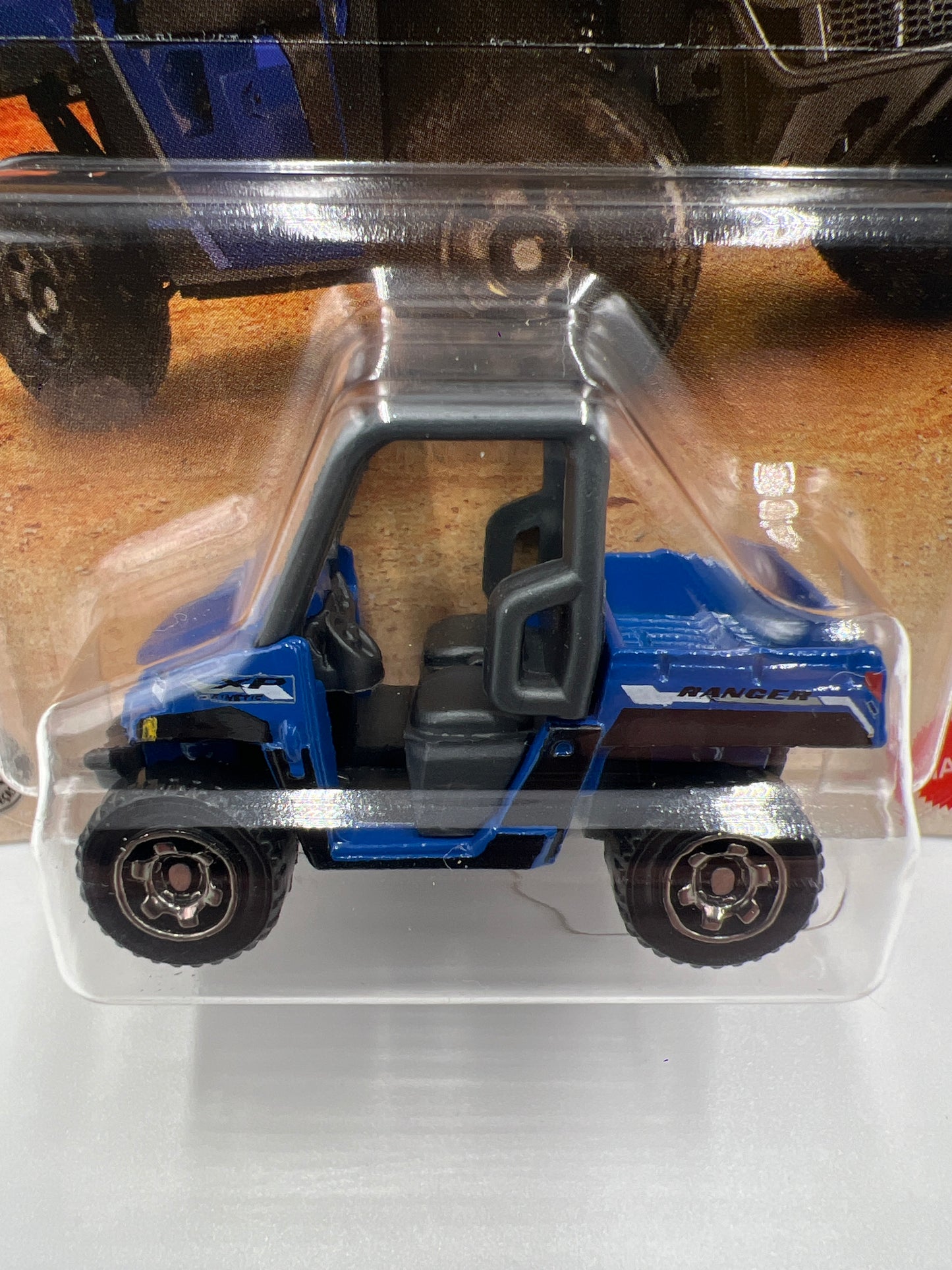 2025 Matchbox #111 Polaris Ranger EV Blue 214i