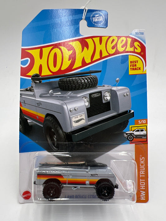 2024 Hot Wheels Hot Trucks #92 Land Rover Series II Gray 62C