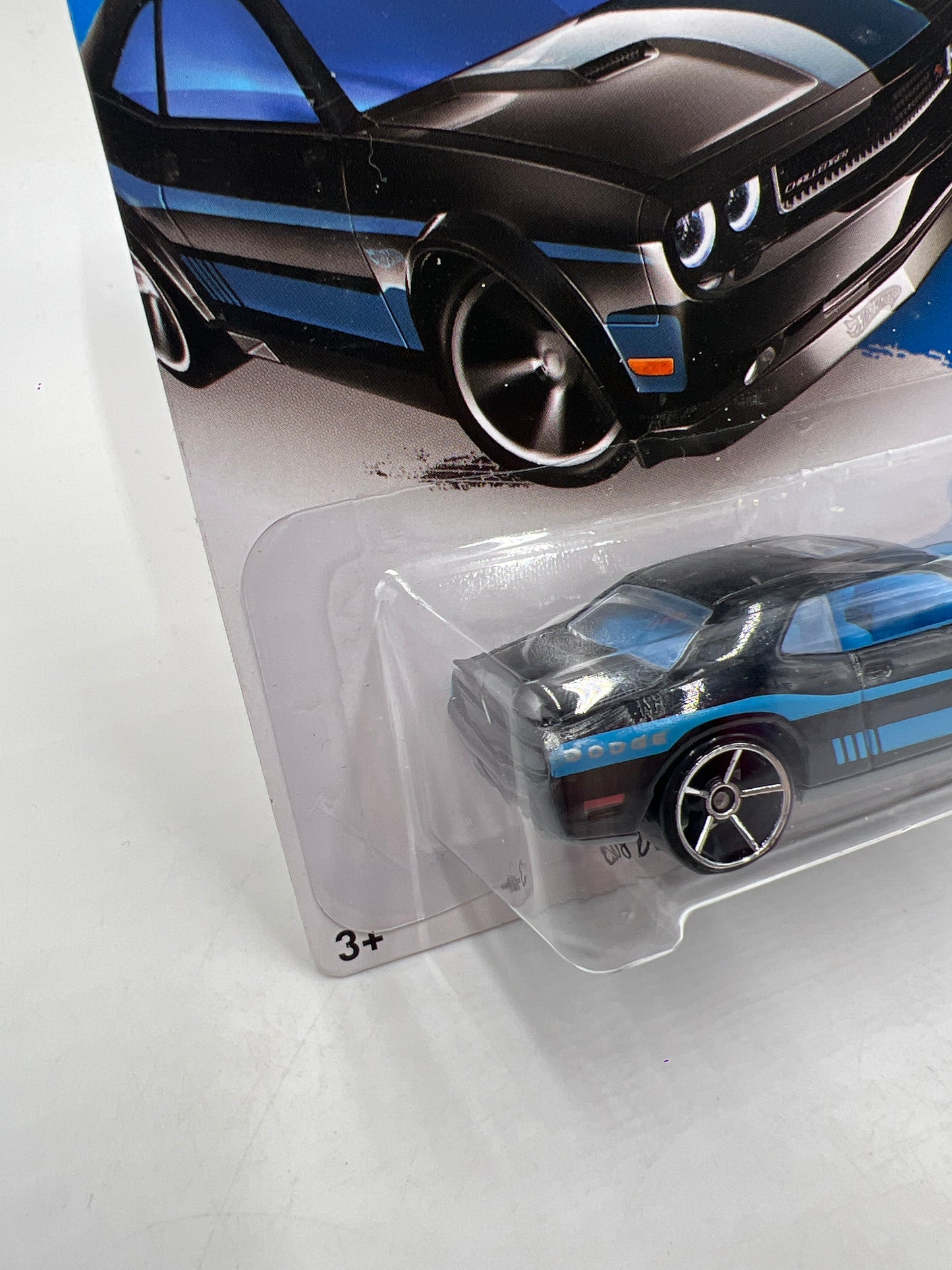 2013 Hot Wheels Kmart Exclusive #227 08 Dodge Challenger SRT8 Black 238C