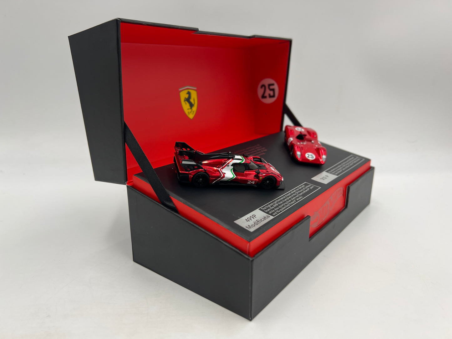 2025 Hot Wheels RLC Ferrari Heritage Set Ferrari 499P Modificata & Ferrari 312 P Spectraflame Red