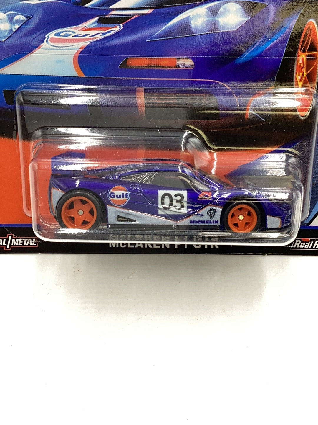 HOT WHEELS GULF McLaren F1 GTR 5/5 245A