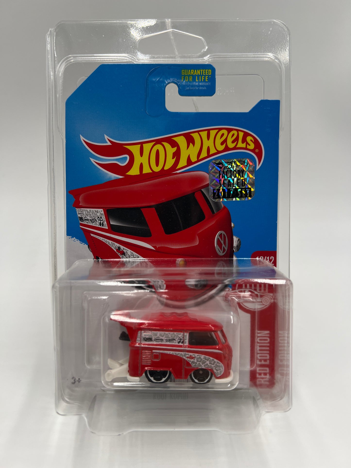 2017 Hot Wheels Factory Sealed Target Exclusive Red Edition Kool Kombi Red W/Protector