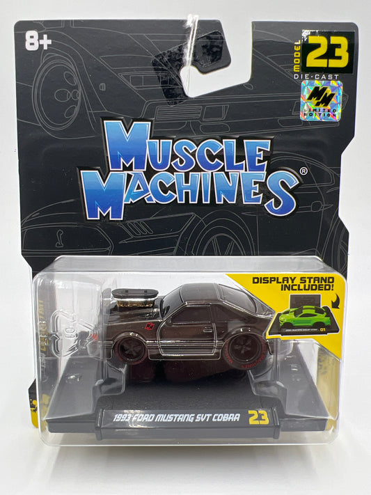 Muscle Machines Series 4 #23 CHASE 1993 Ford Mustang SVT Cobra SR