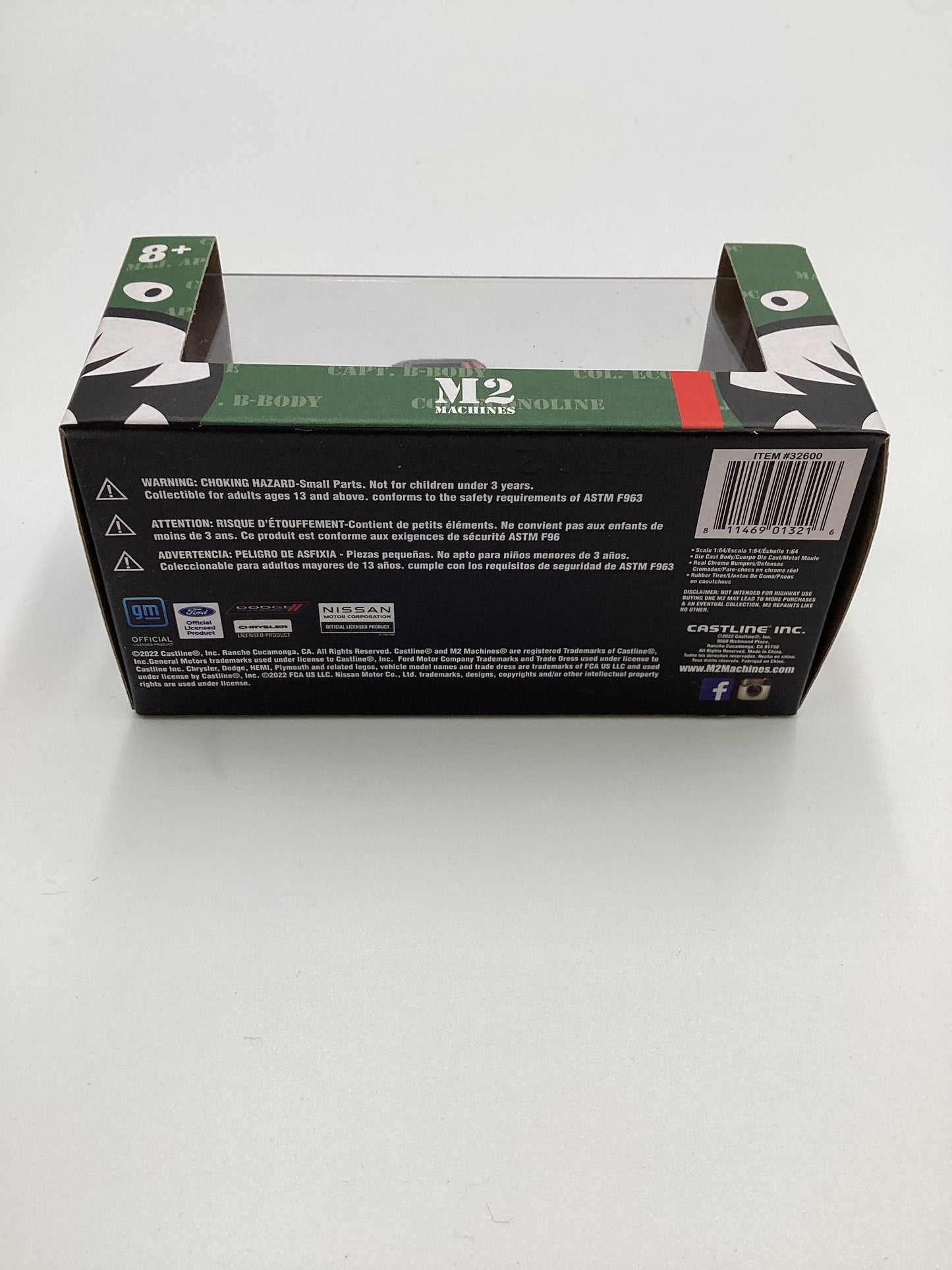 M2 Machines S46 Maj. Apache 1959 Chevrolet Apache De Luxe Fleetside Green S46