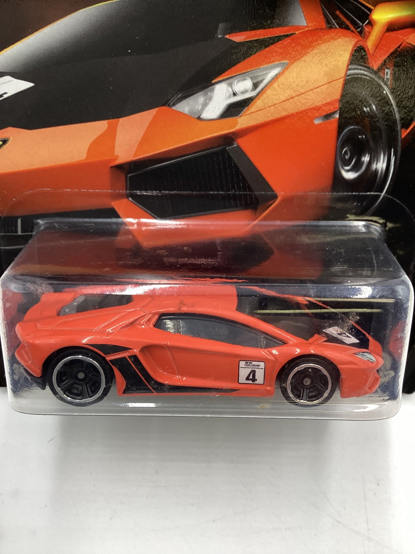 Hot Wheels Gran Turismo #8 Lamborghini Aventador LP 700-4 Orange 152C