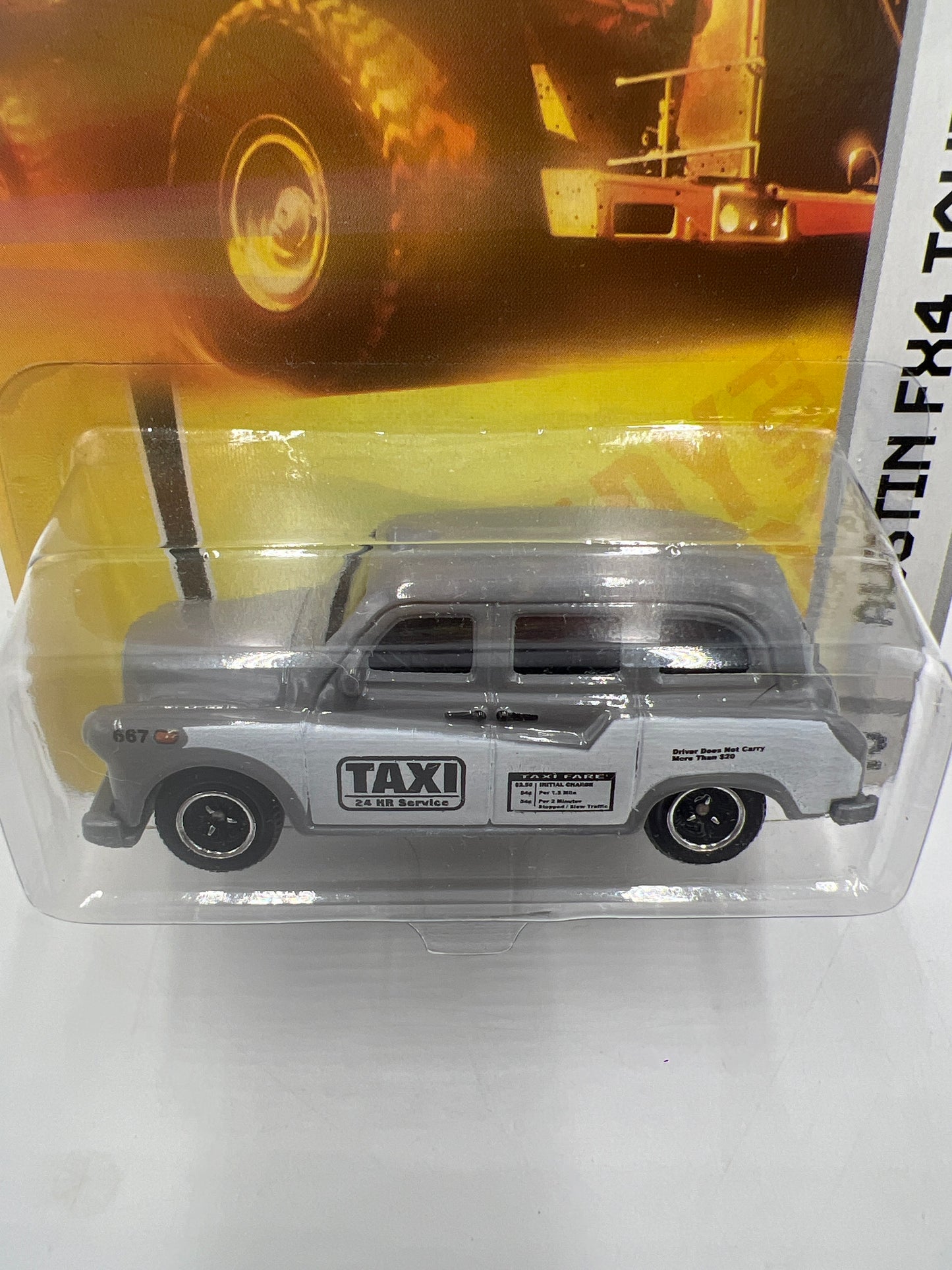 Matchbox City Action Austin FX4 Taxi Gray #52 67E