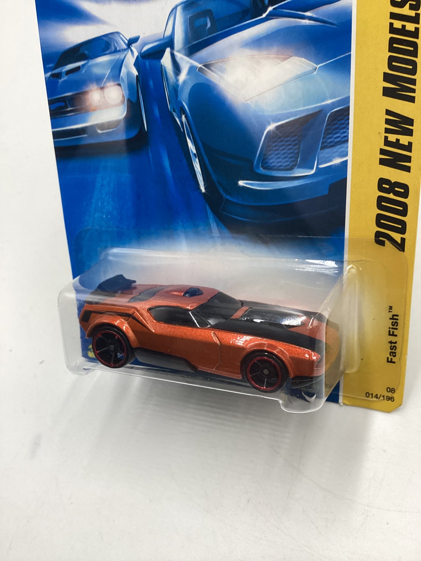 2008 Hot Wheels New Models #14 Fast Fish Orange BB6