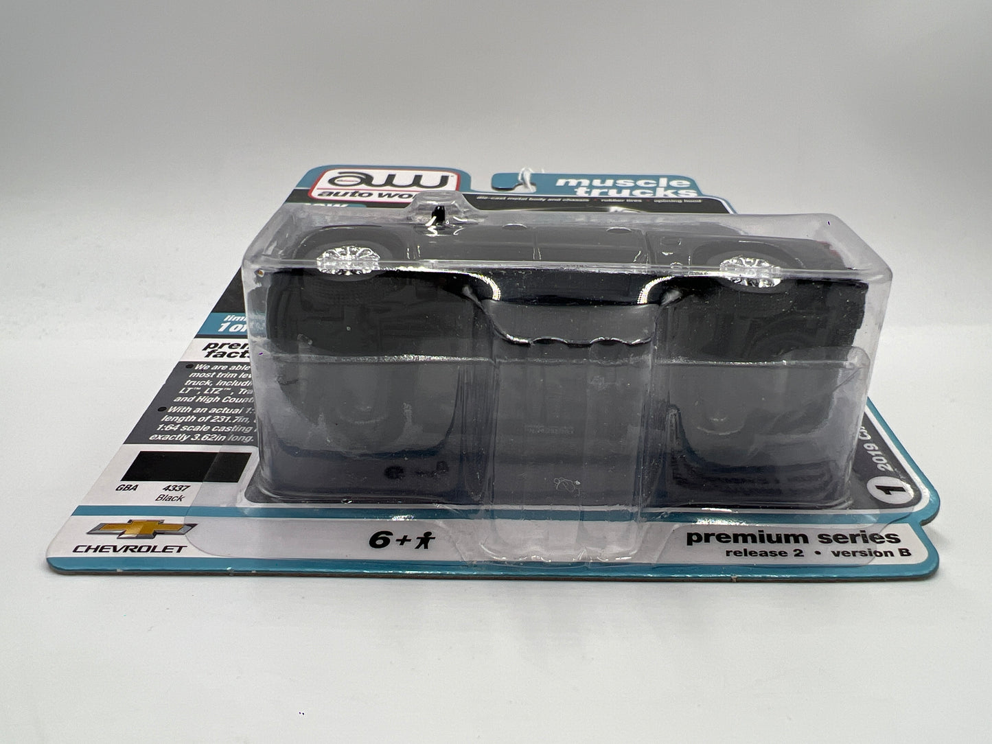 Auto World Muscle Trucks Release 2 Version B 2019 Chevy Silverado High Country Black
