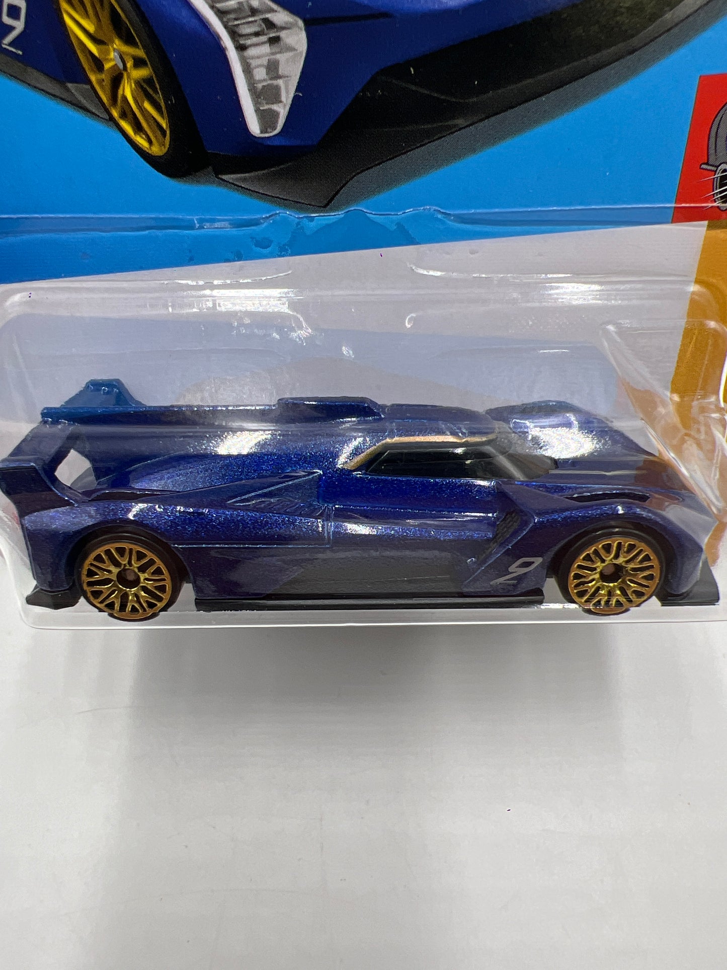 2024 Hot Wheels N Case #123 Cadillac Project GTP Hypercar Blue 60E
