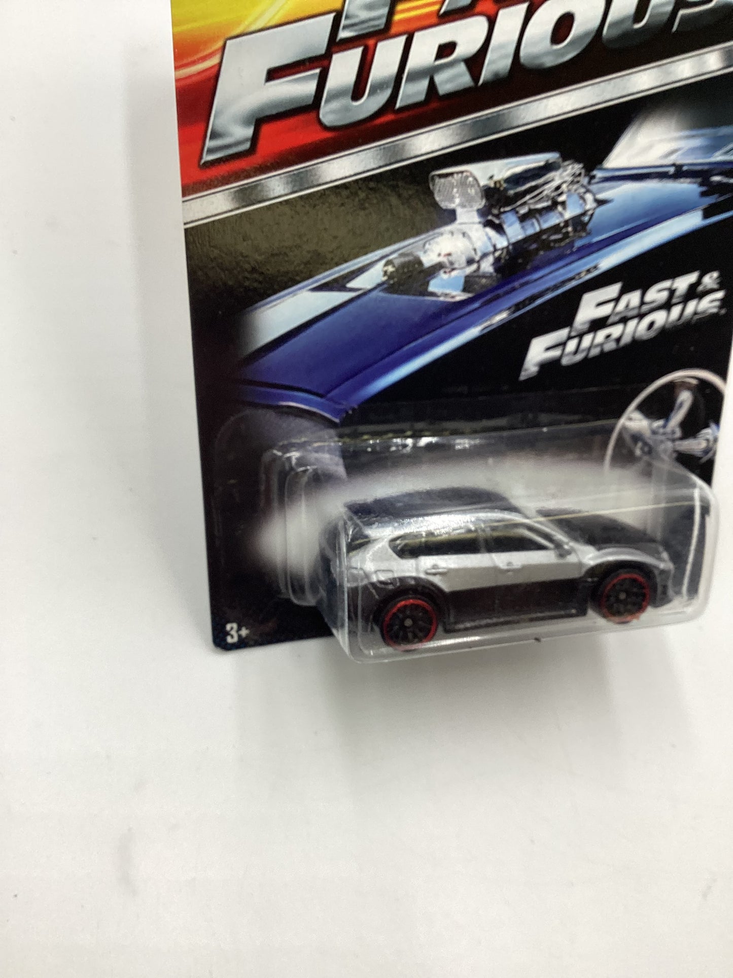 2015 Hot Wheels Fast & Furious #7 Subaru WRX STI Silver/Black 72A