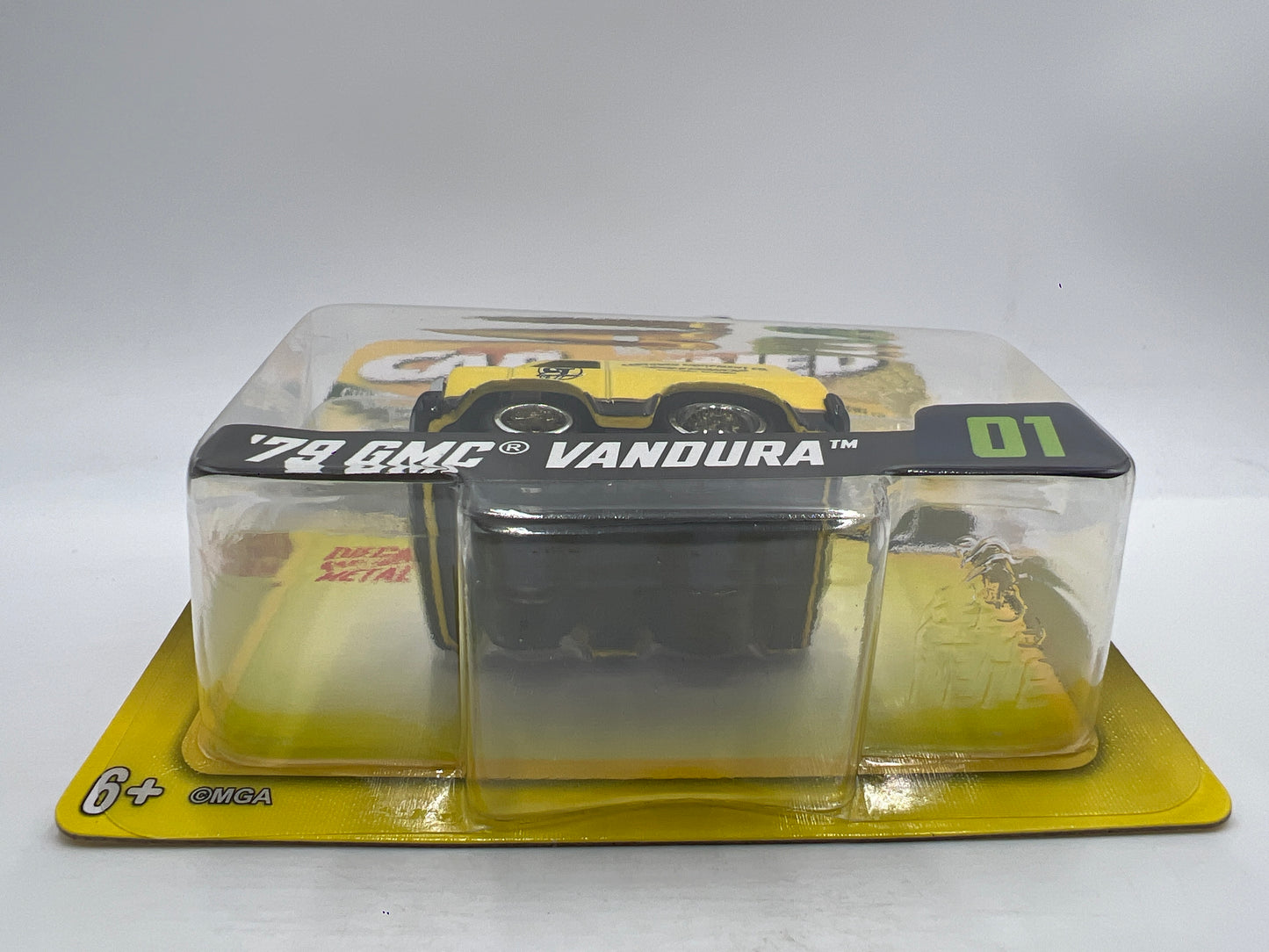 2025 MGA Car Tuned Series 8 #1 79 GMC Vandura Yellow 183A