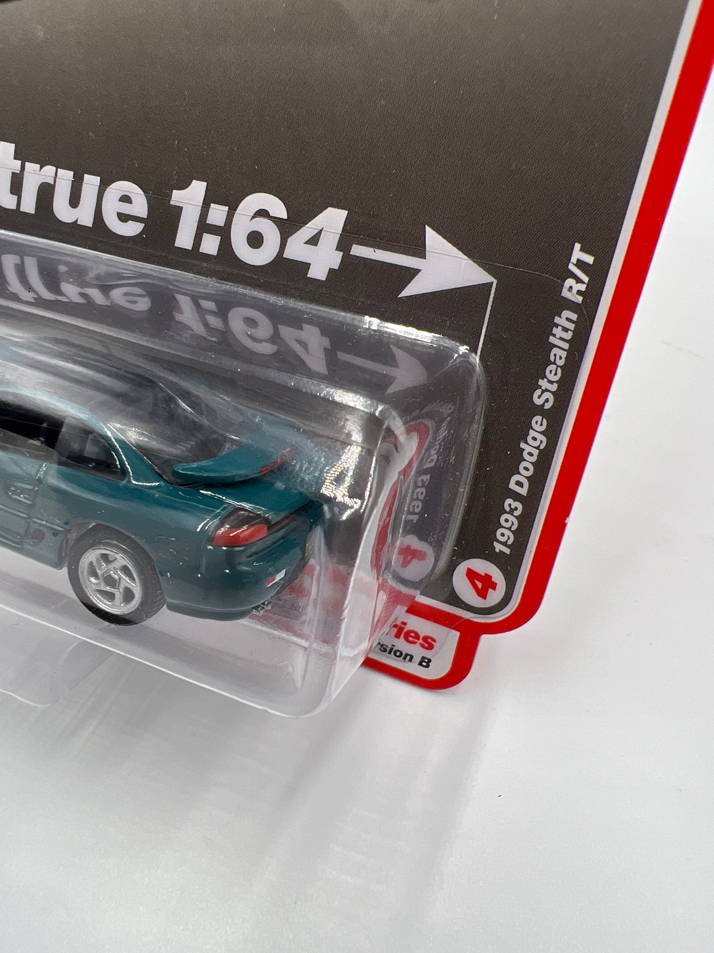 Auto World Modern Muscle Release 4 Version B 1993 Dodge Stealth R/T Peacock Green 221E