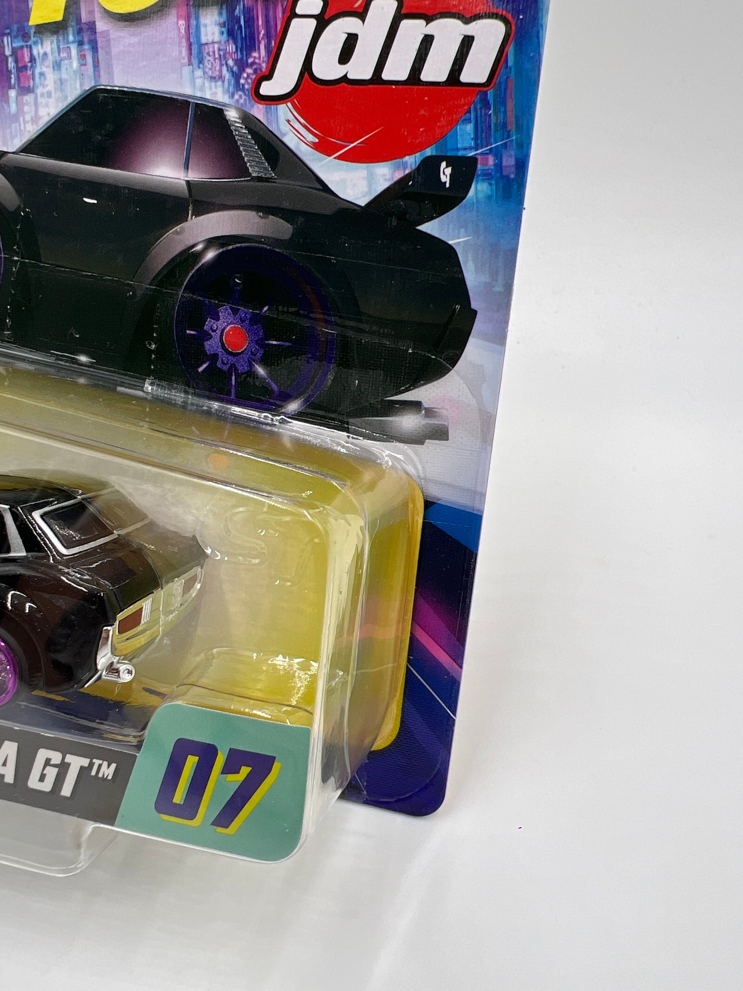 2025 MGA Car Tuned JDM Series 2 #7 71 Toyota Celica GT Black 178P