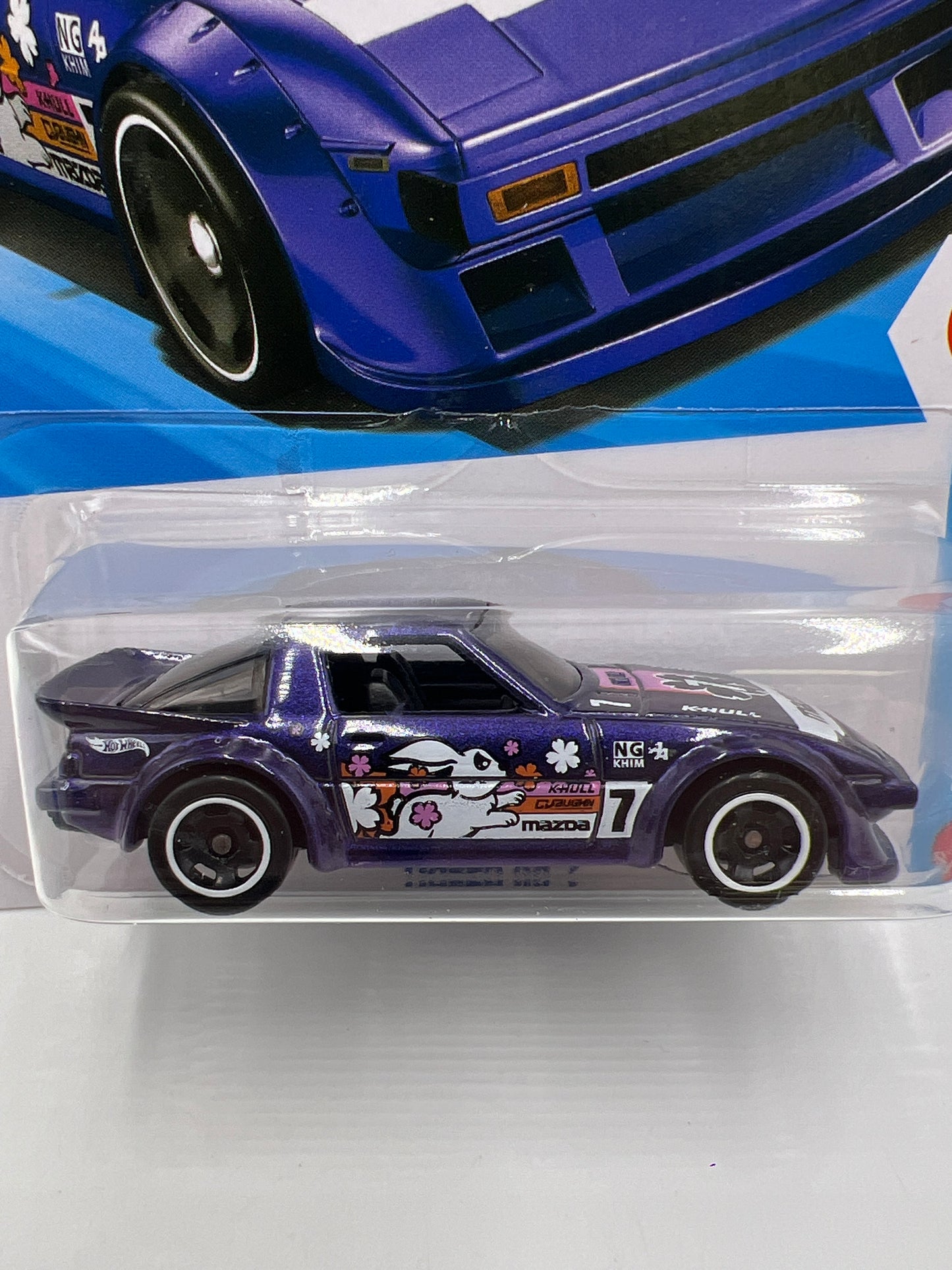 2026 Hot Wheels C Case HW J-Imports #61 Mazda RX-7 Purple 83F