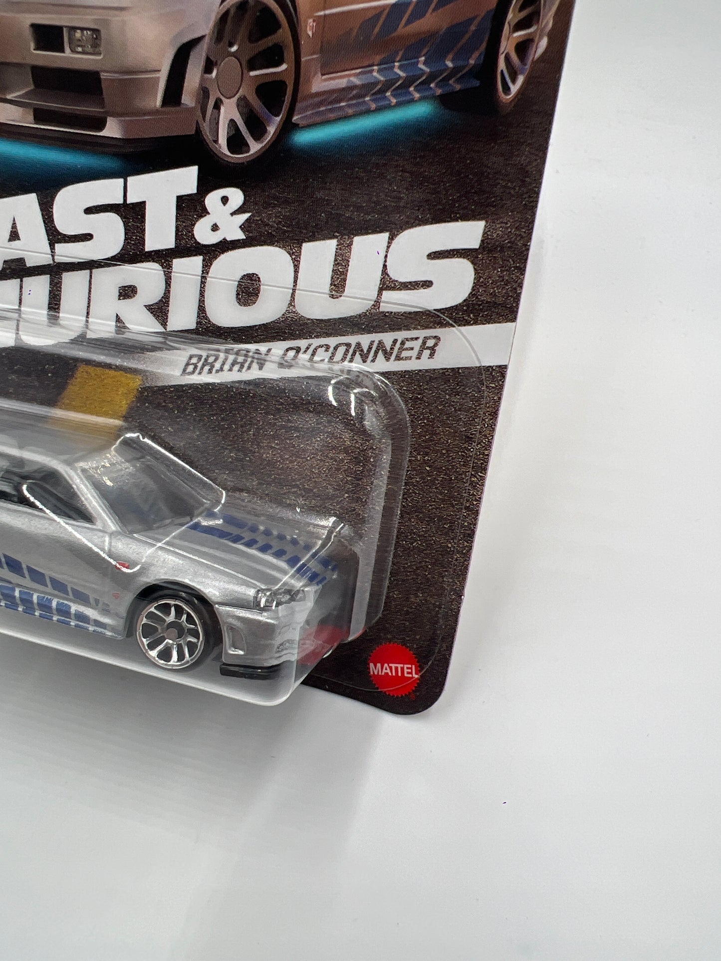 Hot Wheels Silver Series Fast & Furious Brian O’Conner #3 Nissan Skyline GT-R BNR34 Silver W/Protector #2