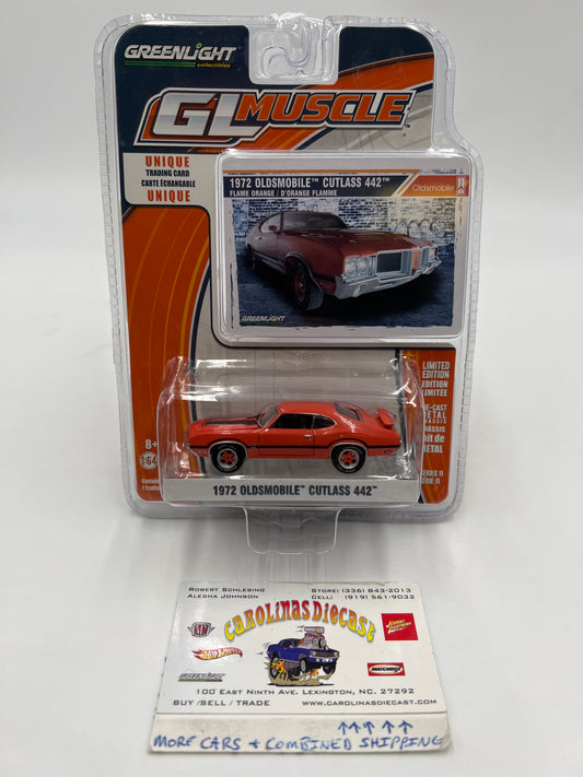 Greenlight GL Muscle Series 11 1972 Oldsmobile Cutlass 442 Orange 178G