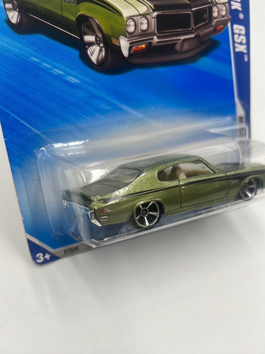 2010 Hot Wheels Muscle Mania ‘70 Buick GSX Green 83/240 57B