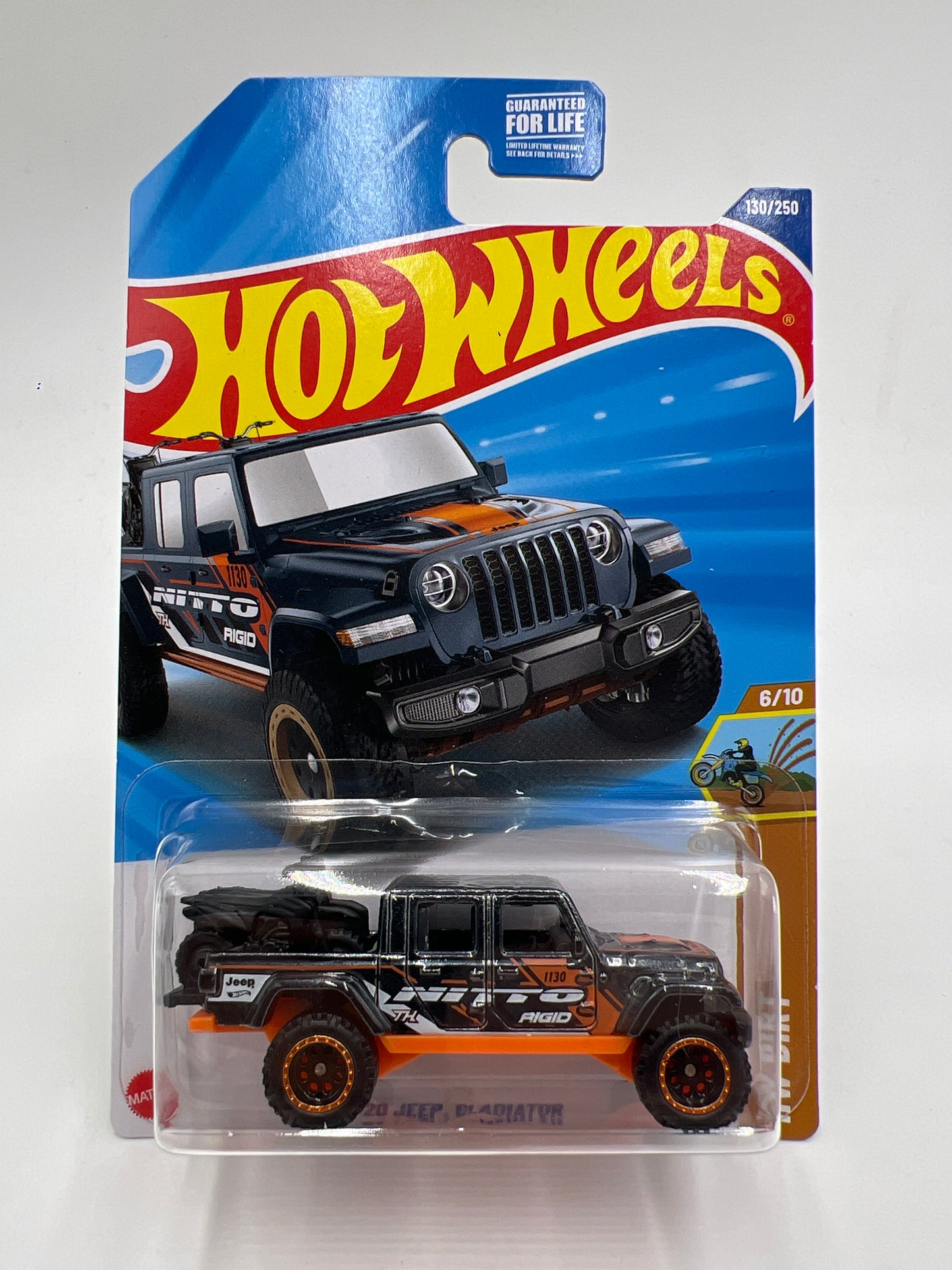 2025 Hot Wheels F Case Super Treasure Hunt #130 20 Jeep Gladiator Nitto W/Protector