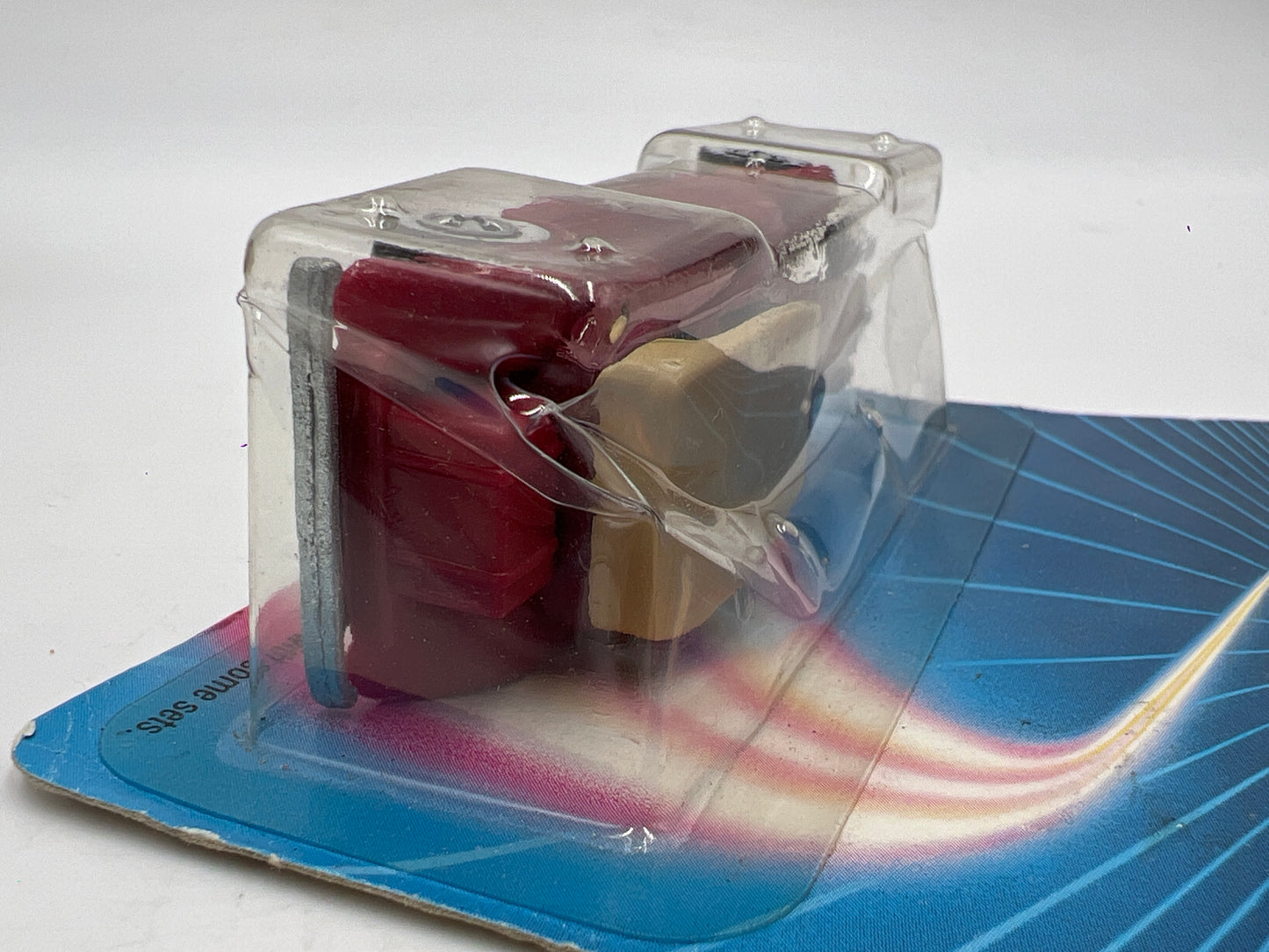 Hot Wheels Original 1986 Speed Fleet #2533 31 Doozie Burgundy  W/Protector Blister Not Perfect