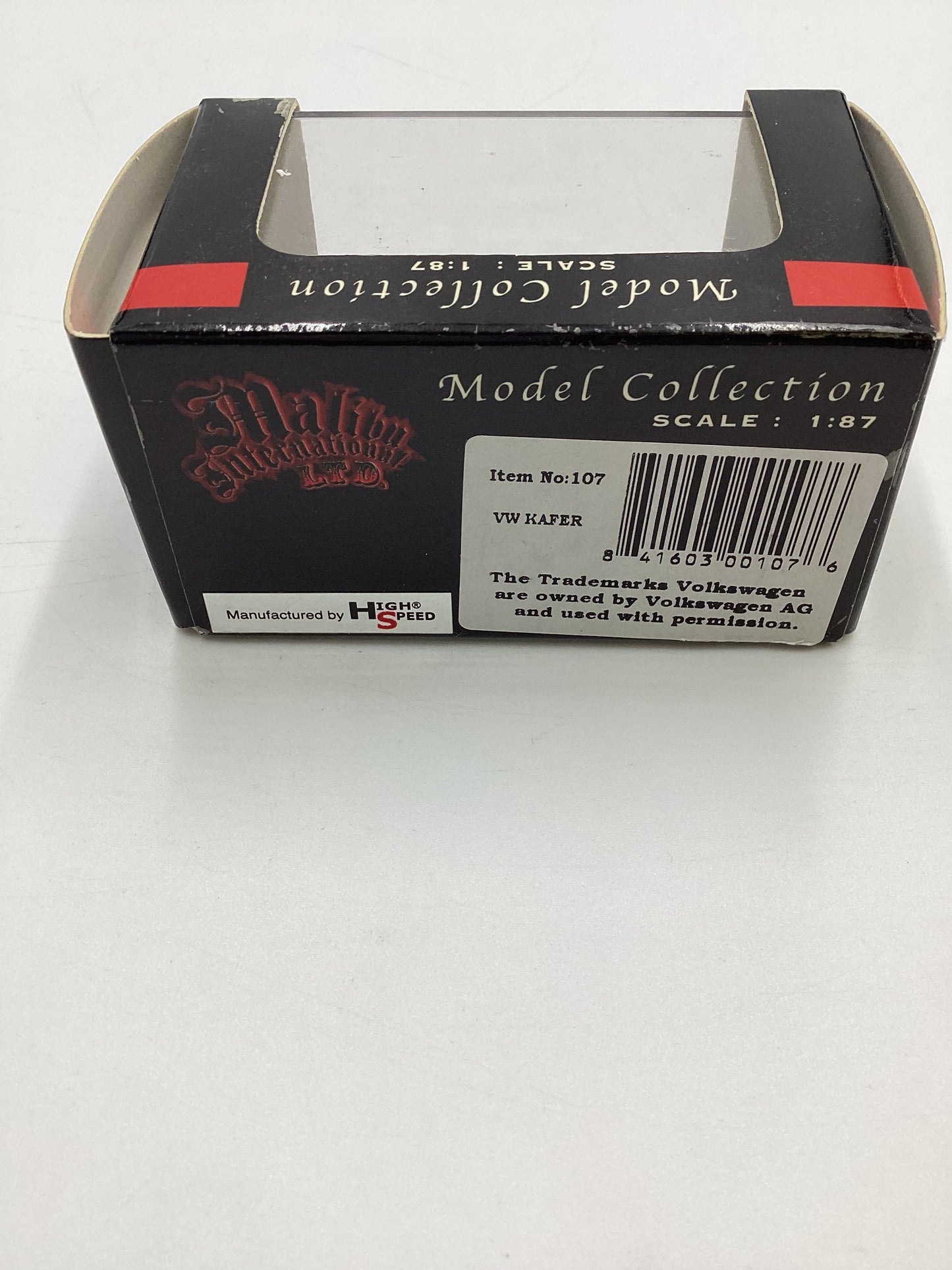 Malibu International 1:87 Scale VW Kafer Blue