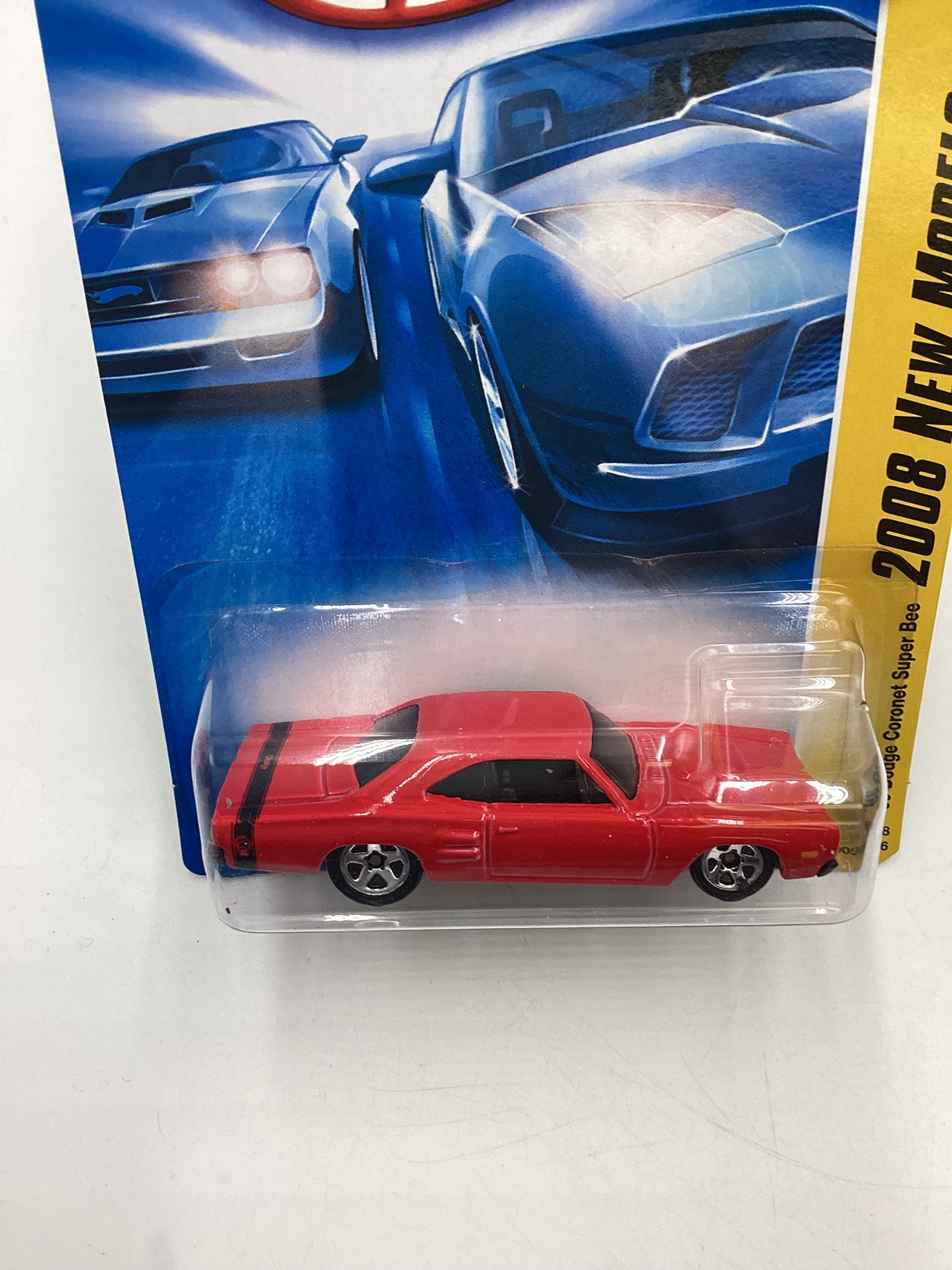2008 Hot Wheels New Models #5 69 Dodge Coronet Super Bee Red 51F