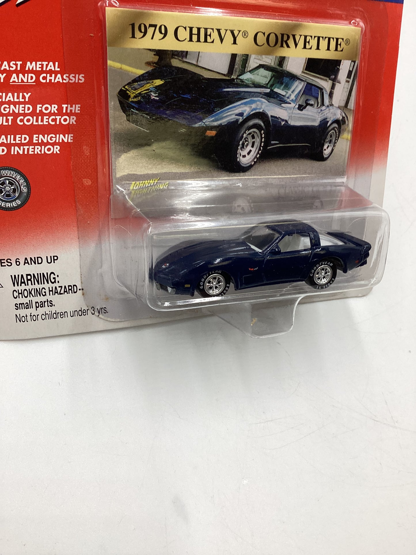 Johnny Lightning Classic Gold Collection 1979 Chevy Corvette Dark Blue 185B