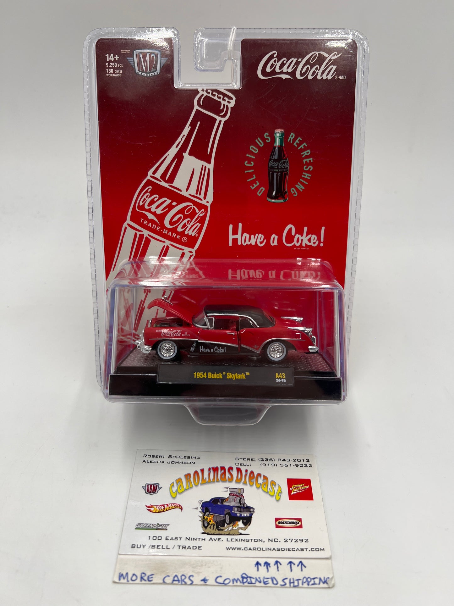 M2 Machines Coca Cola 1954 Buick Skylark Red/Black A43 198C