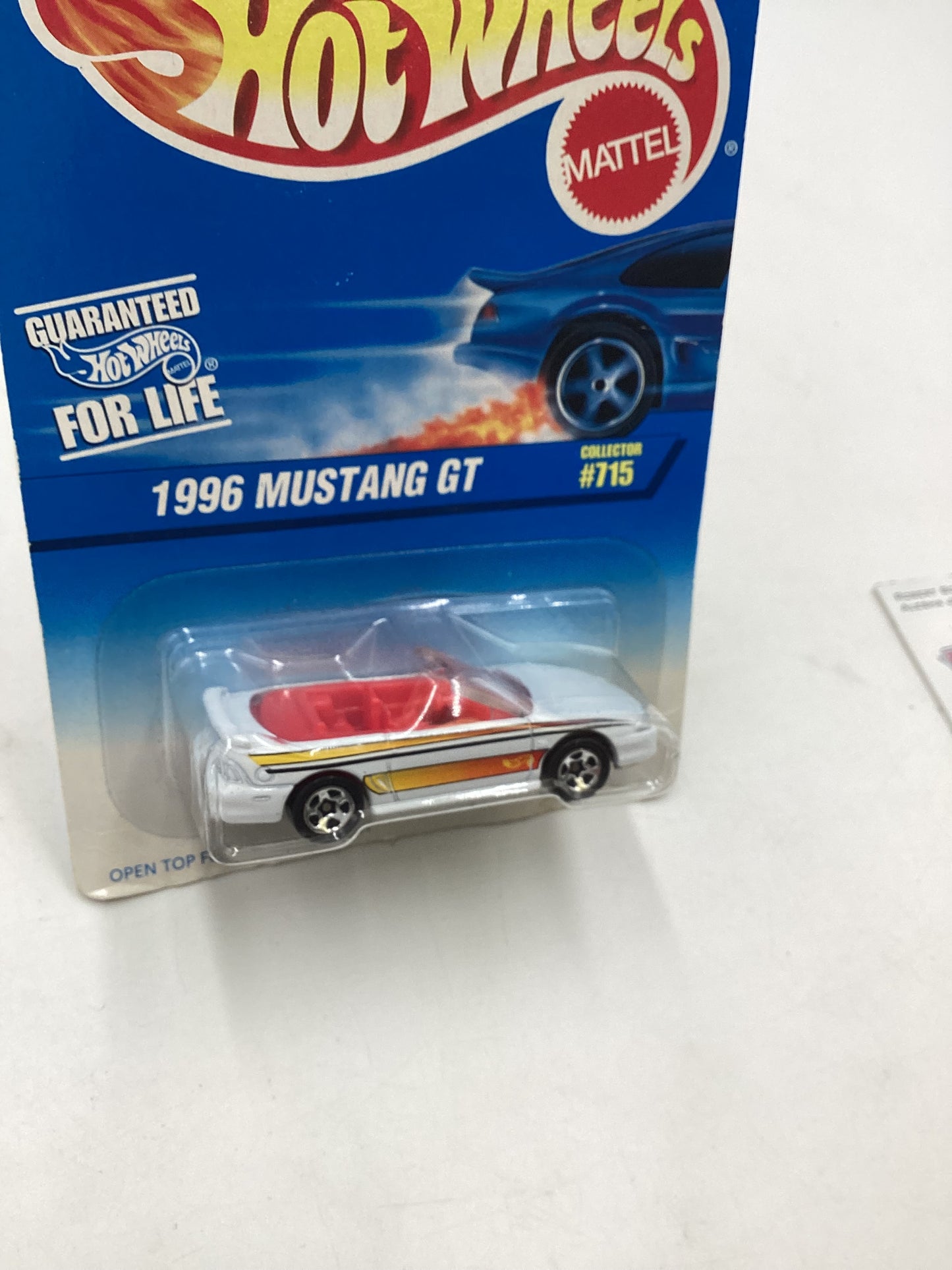 1997 Hot Wheels #715 1996 Mustang GT 19F