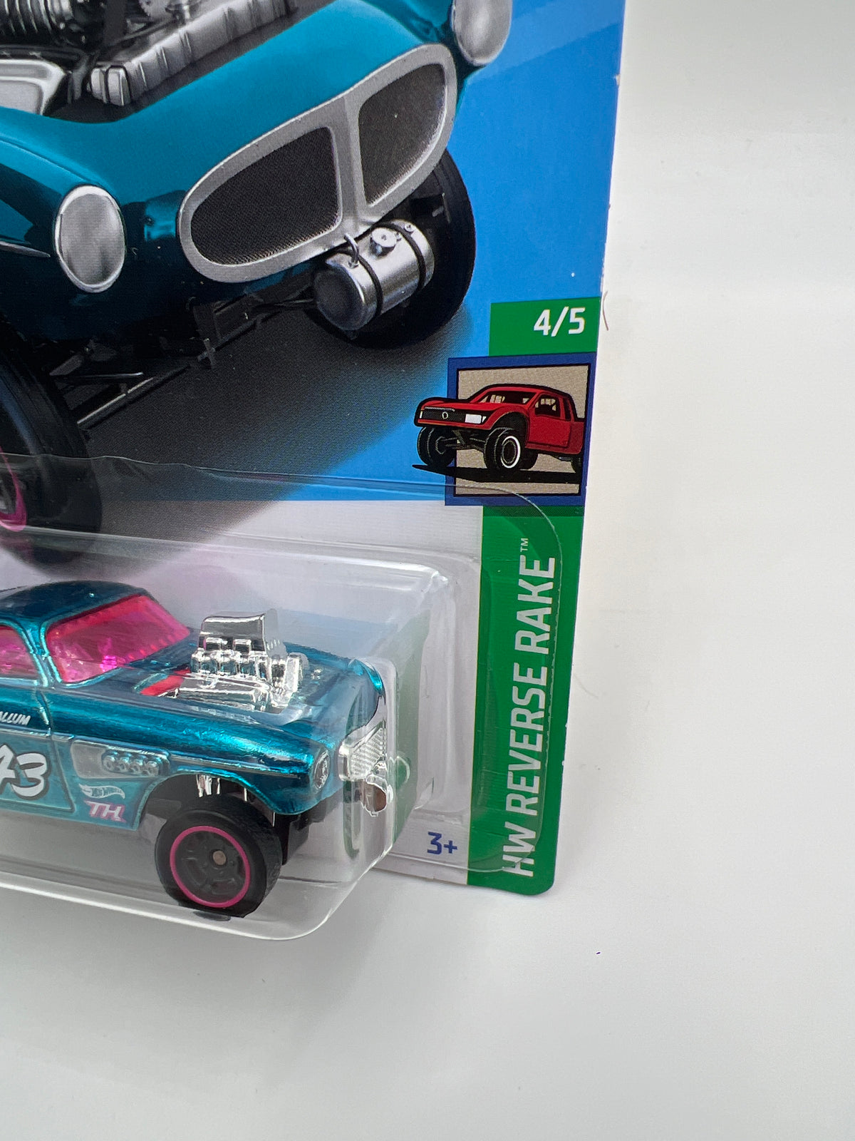 2024 Hot Wheels Factory Sealed Super Treasure Hunt #153 Volvo P1800 Gasser Blue W/Protector
