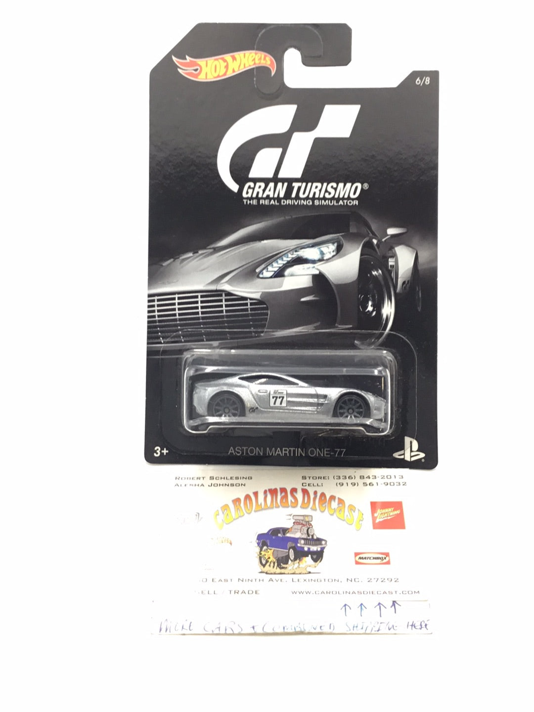 Hot wheels Gran Turismo #6 Aston Martin One-77 HH4