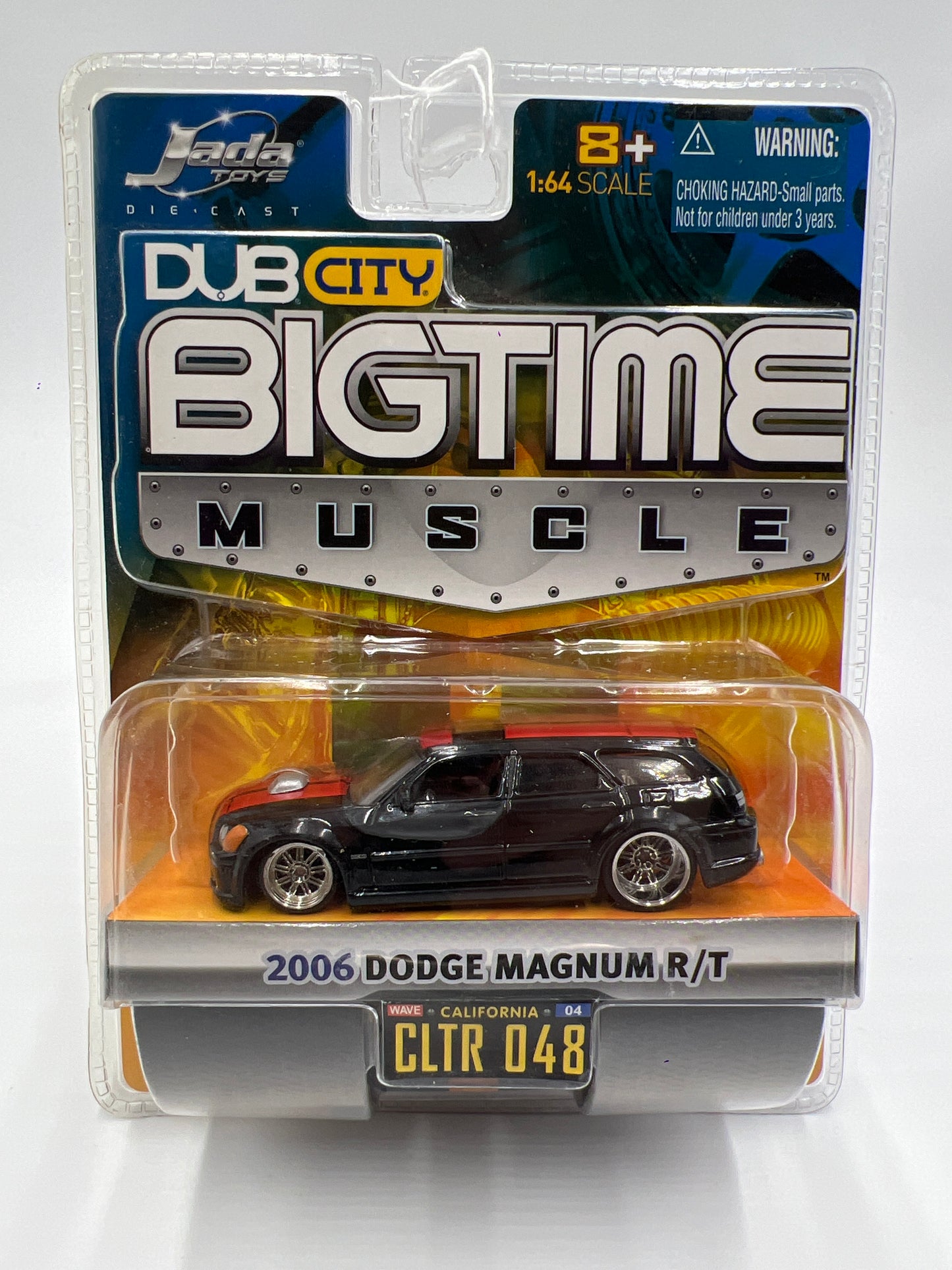 Jada Dub City Big Time Muscle CLTR #48 2006 Dodge Magnum R/T Black