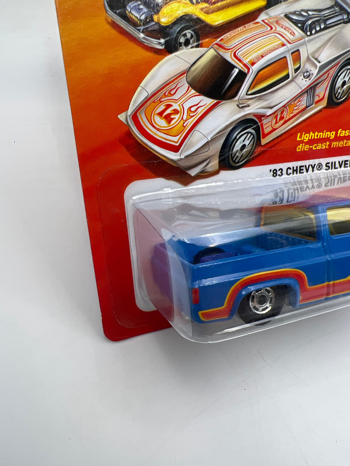 Hot Wheels Target Exclusive The Hot Ones 83 Silverado Blue W/Protector