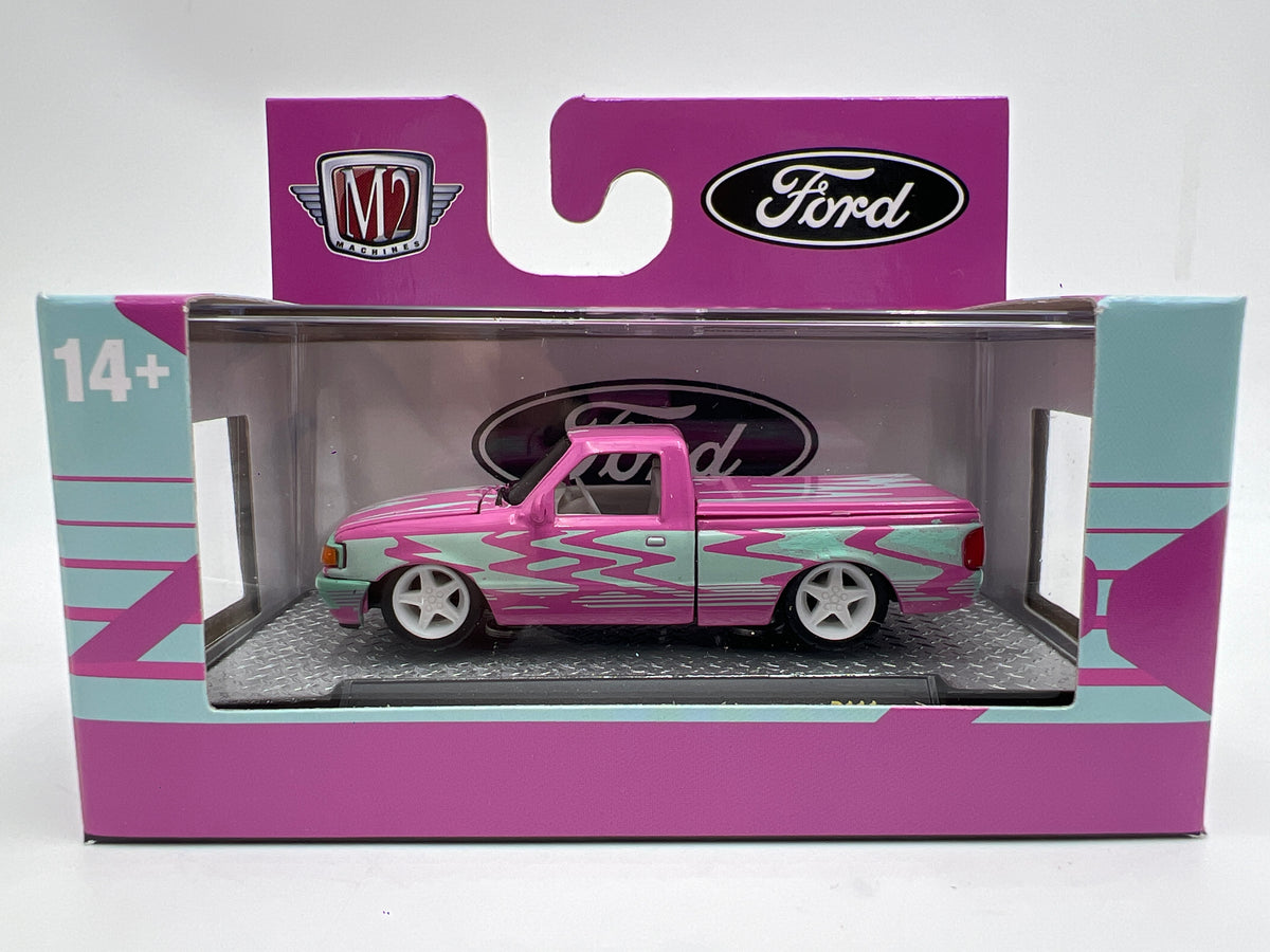 M2 Machines R111 1995 Ford Ranger Pink/Light Blue