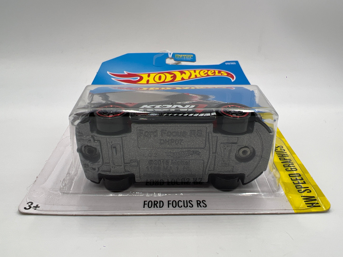 2017 Hot Wheels Speed Graphics #176 Ford Focus RS Black Koni 27E