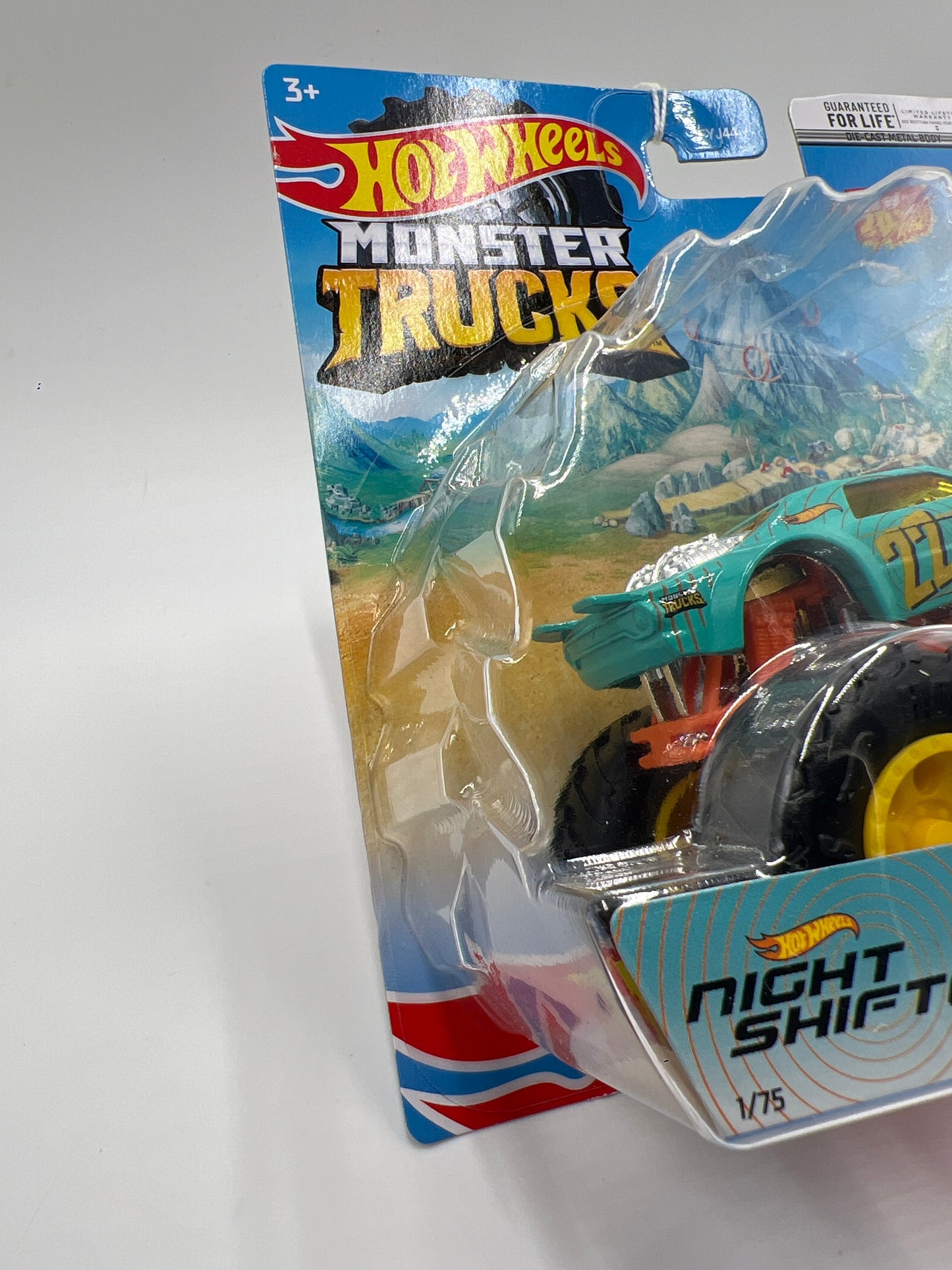 2022 Hot Wheels Monster Trucks Crash Legends #1 Night Shifter 132H