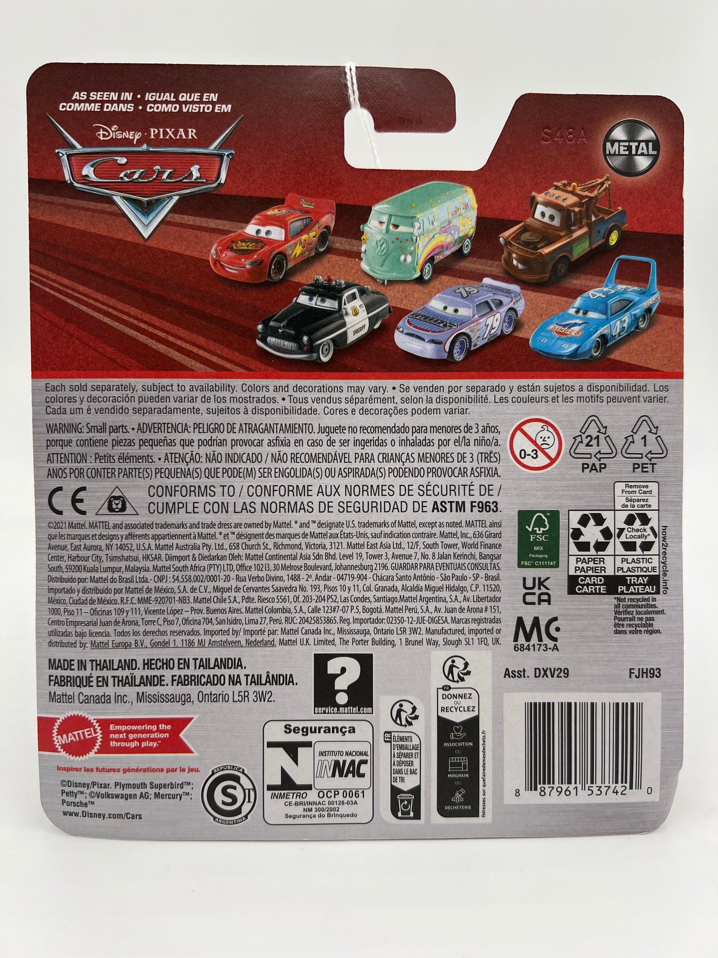 Disney Pixar Cars 2 Pack Luigi & Guido 138C