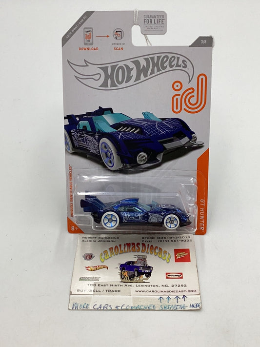 Hot Wheels ID Chase GT Hunter Chase 3/8 160D cracked blister
