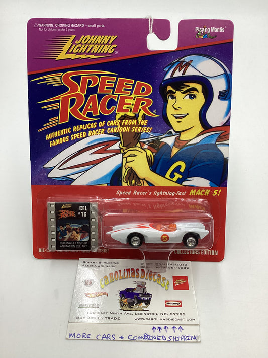 Johnny Lightning Speed Racer CEL #16 Speed Racer Mach 5 White 186B