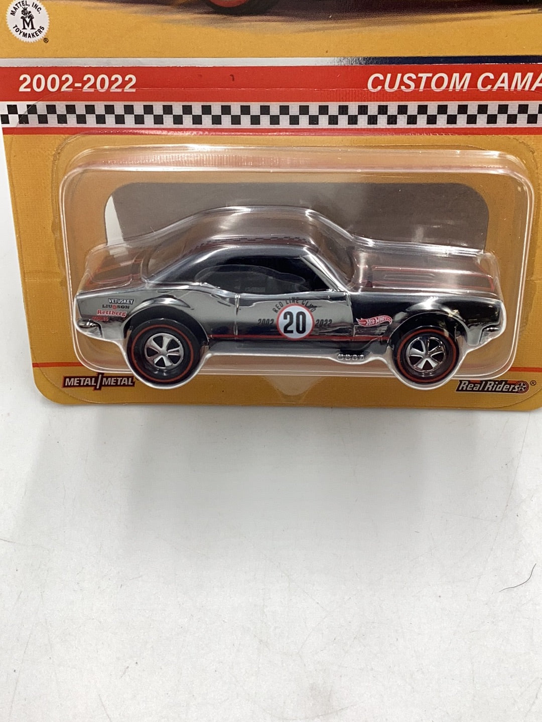 Hot wheels redline club Custom Camaro with protector